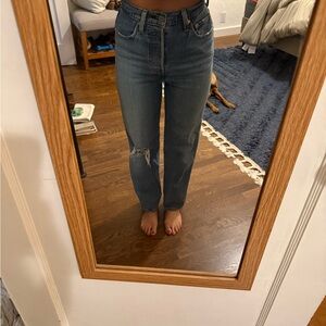LEVIS ribcage straight size 25